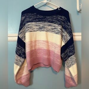 Cropped wrangler retro sweater